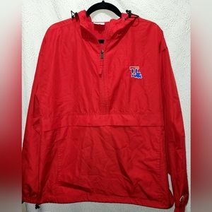 Champion athletic wear la tech windbreaker pullover hoodie